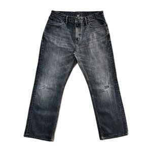 Banana Republic Jeans Mens 32x30 Relaxed fit Baggy Y2k Wide Distressed Denim